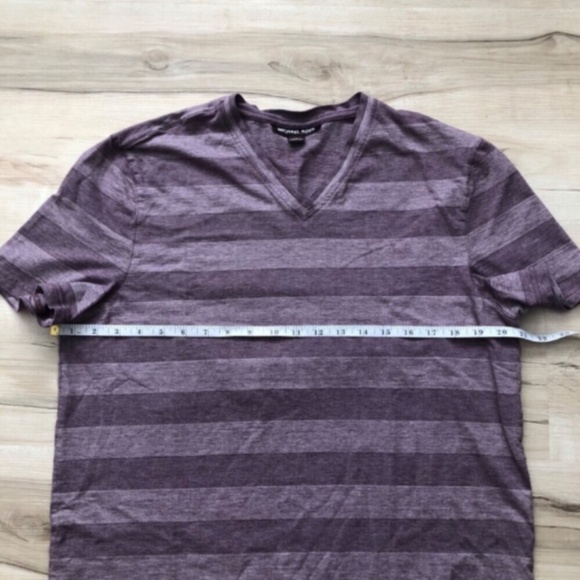 Michael Kors Purple Short Sleeve Tee - Picture 6 of 7